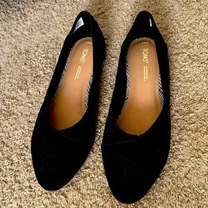 Black Flats- Toms “Julie” Sz 8.5